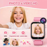 Montre Enfant Jeux Éducatifs 39 Jeux – Caméra HD & Contrôle Parental