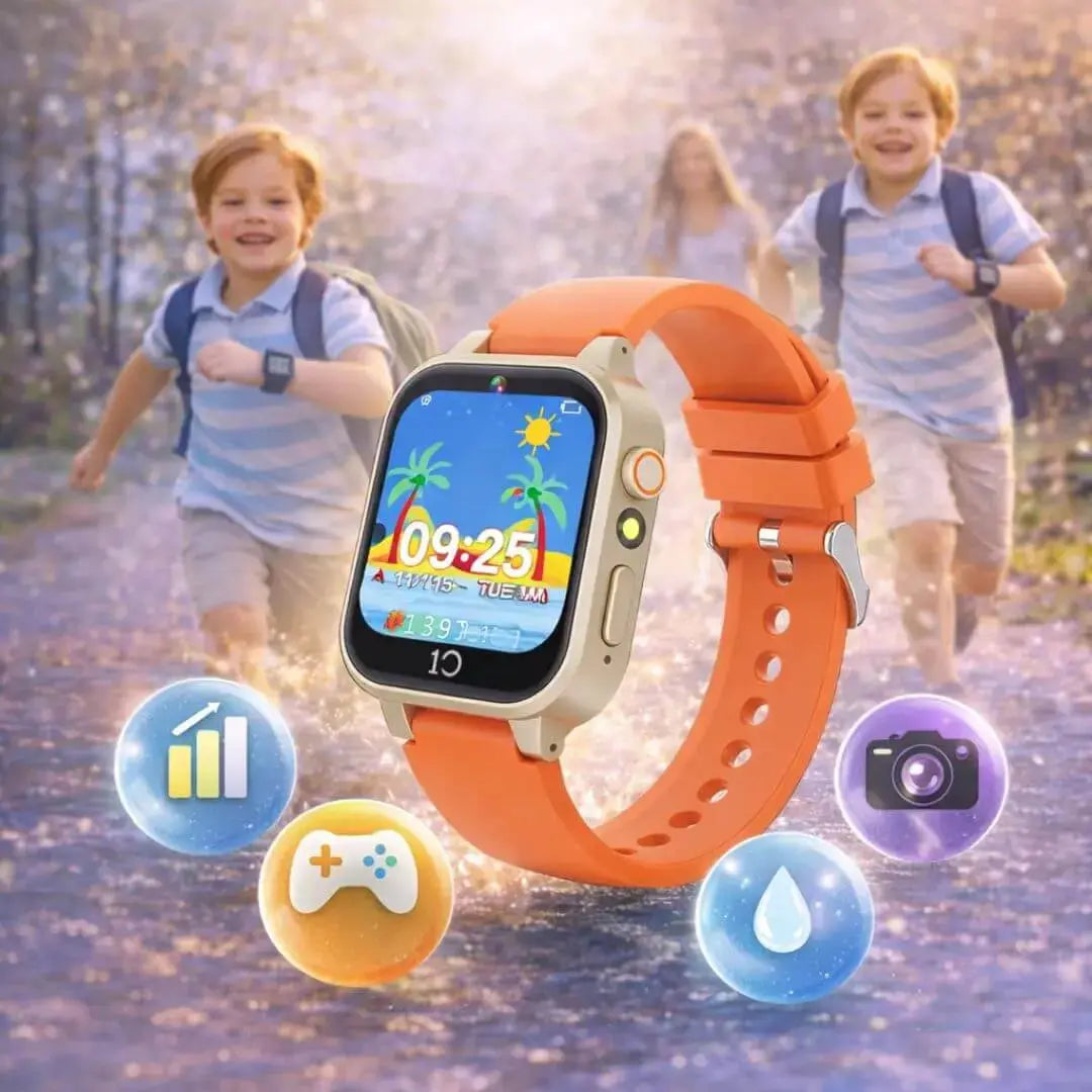 Montre Enfant Jeux Éducatifs 39 Jeux – Caméra HD & Contrôle Parental