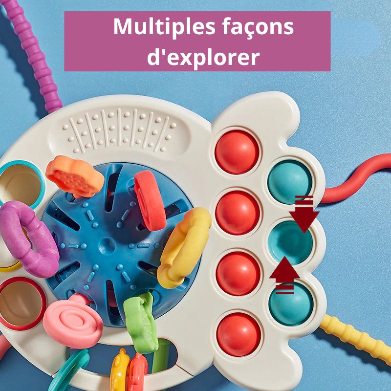Jouet de développement sensoriel Montessori pour bébé