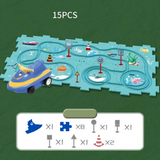 Puzzle circuit de voiture pour enfant / PuzzleCircuitÉducatif