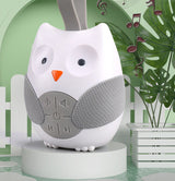 La Boîte à Musique Hibou Endormi pour Chevet | Apaiseur de Berceau Portable