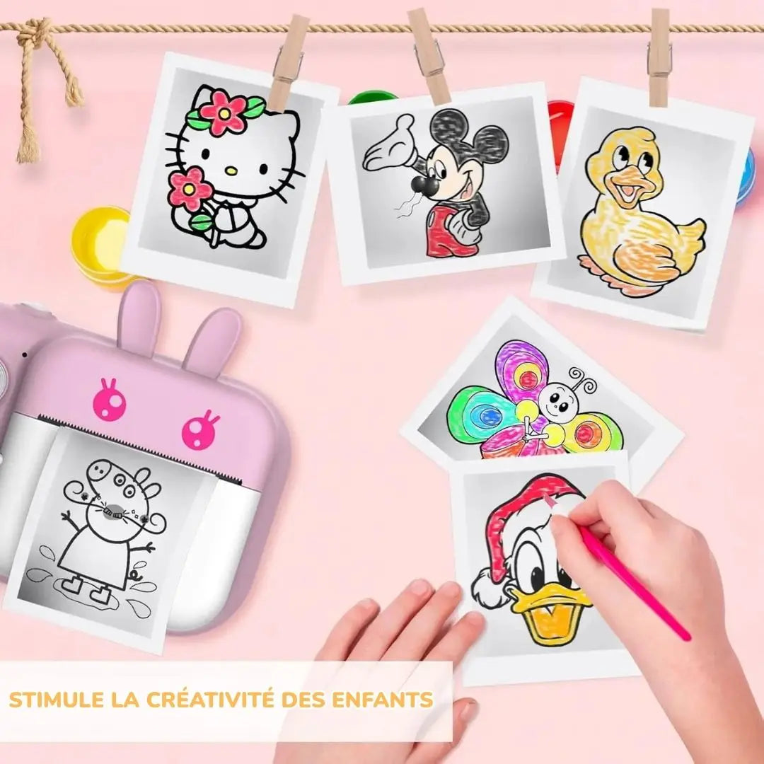 Papier Thermique Appareil Photo Enfant – Rouleaux d’Impression HD