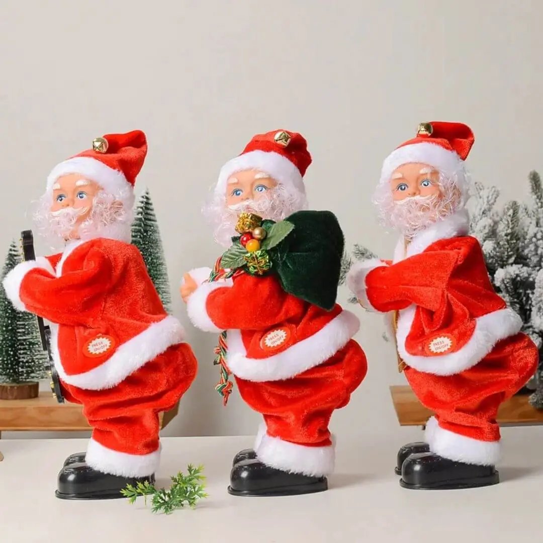 Père Noël Dansant Électrique – Merry Christmas