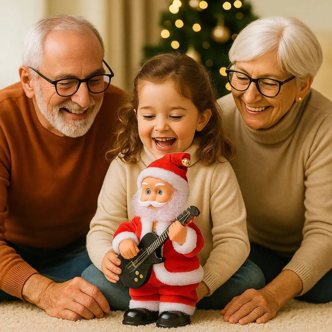 Père Noël Dansant Électrique – Merry Christmas