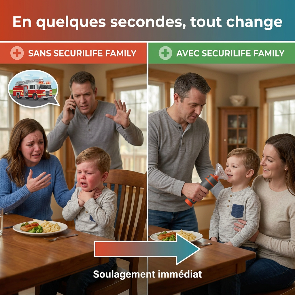 Securilife Family masques bébé, enfant, adulte