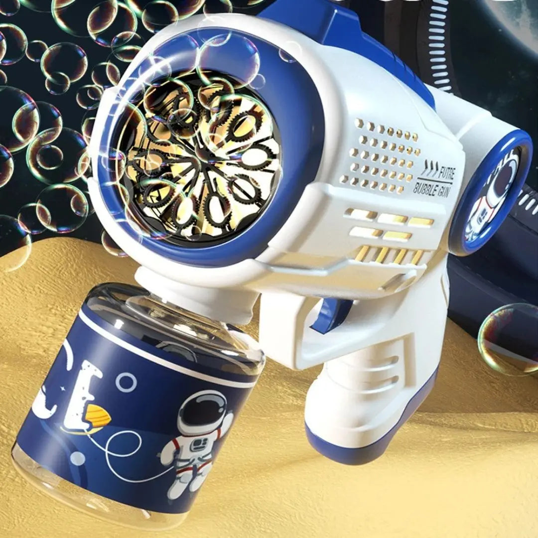 Pistolet à bulles LED astronaute - SpaceBubbl