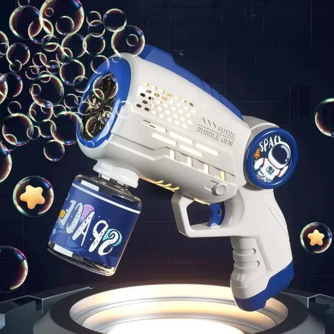 Pistolet à bulles LED astronaute - SpaceBubbl