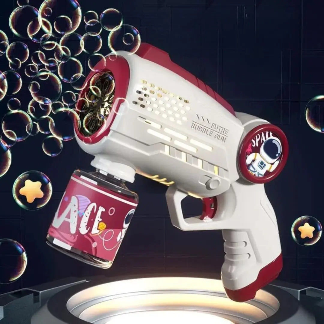 Pistolet à bulles LED astronaute - SpaceBubbl