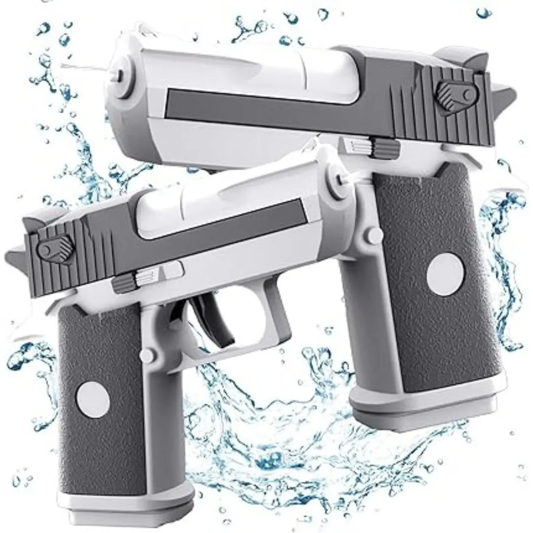 Pistolet à eau enfant gris et blanc - HydroSquad