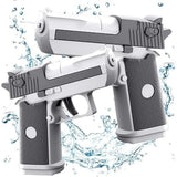 Pistolet à eau enfant gris et blanc - HydroSquad
