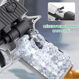 Pistolet à eau enfant gris et blanc - HydroSquad