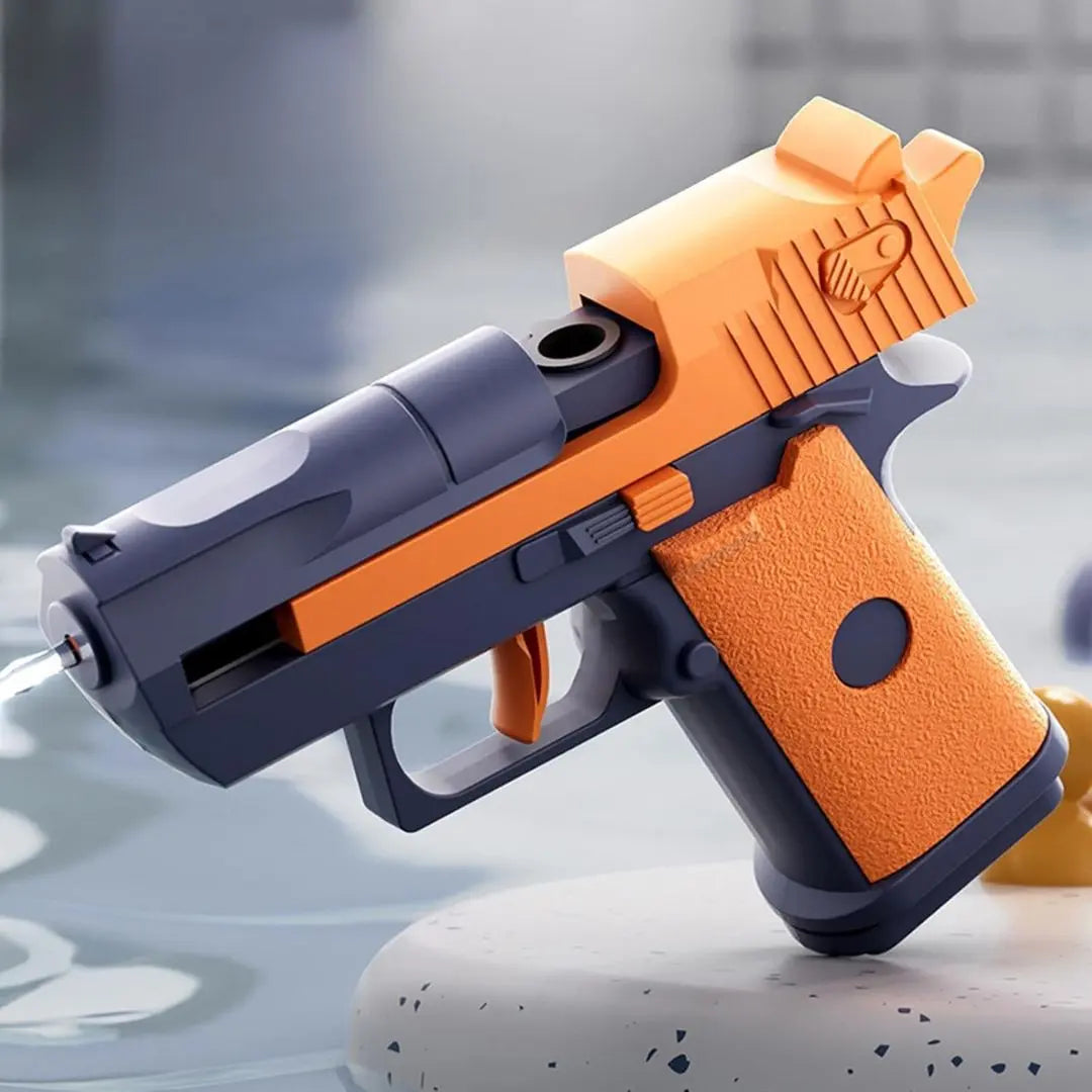 Pistolet à eau orange compact et puissant - HydroSquad