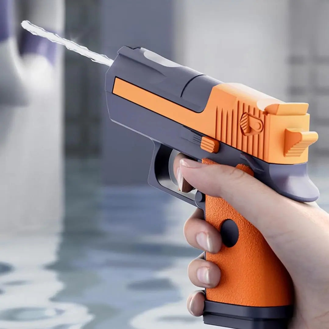 Pistolet à eau orange compact et puissant - HydroSquad
