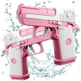 Pistolet à eau rose compact longue portée -  HydroSquad