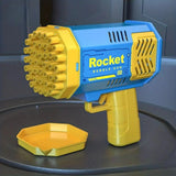 Pistolet bulle 40 trous lumineux pour enfants - Rocket Bubbl Gun
