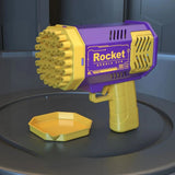 Pistolet bulle 40 trous lumineux pour enfants - Rocket Bubbl Gun