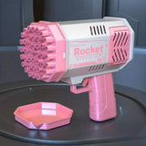Pistolet bulle 40 trous lumineux pour enfants - Rocket Bubbl Gun