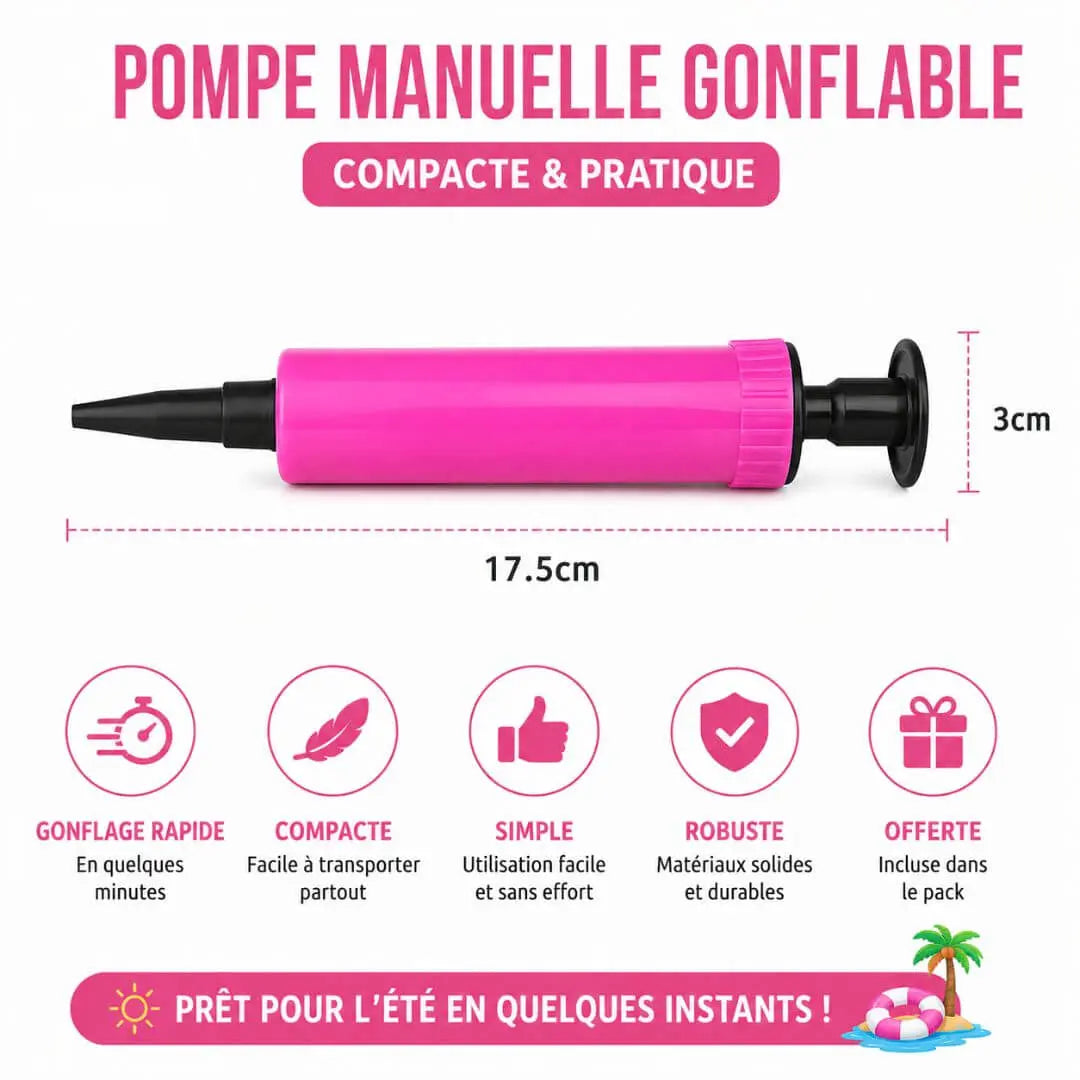 Pompe Manuelle Gonflable Piscine