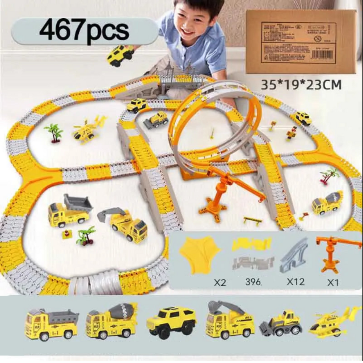 Circuit voiture multi-véhicules | TrackLab