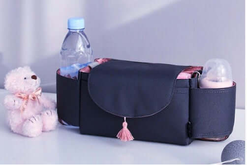 StrollMate Organiseur de Poussette Deluxe Universel (Console Parent Isolée)