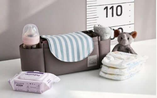 StrollMate Organiseur de Poussette Deluxe Universel (Console Parent Isolée)