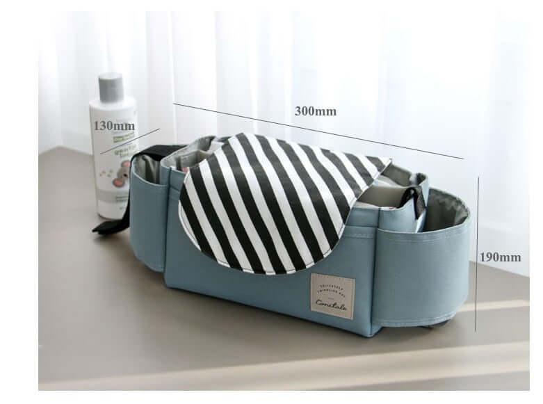 StrollMate Organiseur de Poussette Deluxe Universel (Console Parent Isolée)