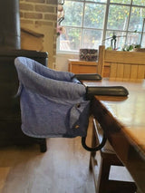 Chaise Haute de Voyage Portable (Harnais en Tissu Lavable)
