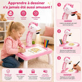 Projecteur Dessin Enfant – Mini-Table LED & 24 Modèles Créatifs