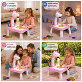 Projecteur Dessin Enfant – Mini-Table LED & 24 Modèles Créatifs