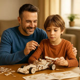 Puzzle 3D Bois Voiture de Course - SpeedRacer