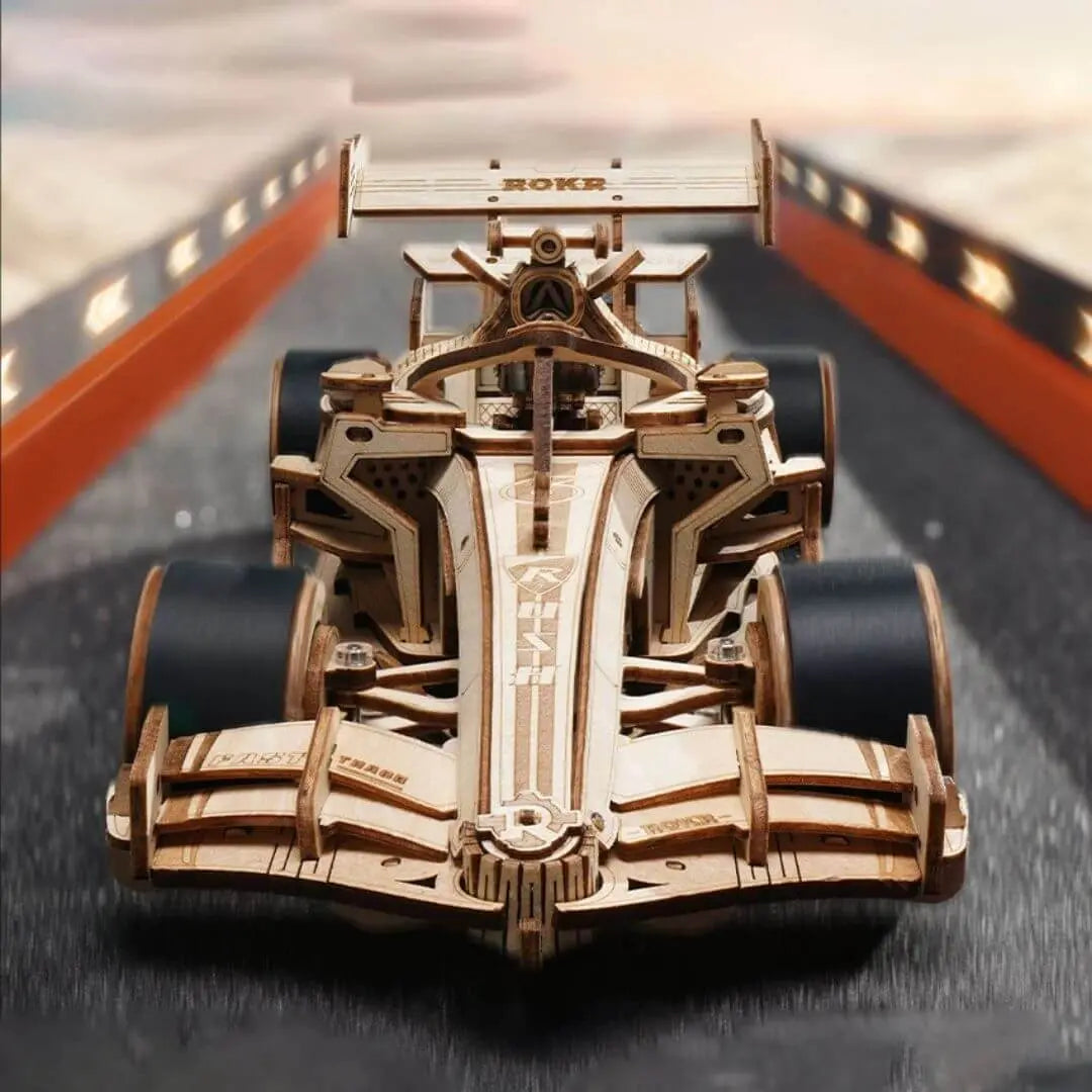 Puzzle 3D Bois Voiture de Course - SpeedRacer