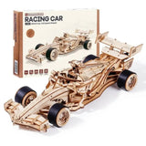 Puzzle 3D Bois Voiture de Course - SpeedRacer