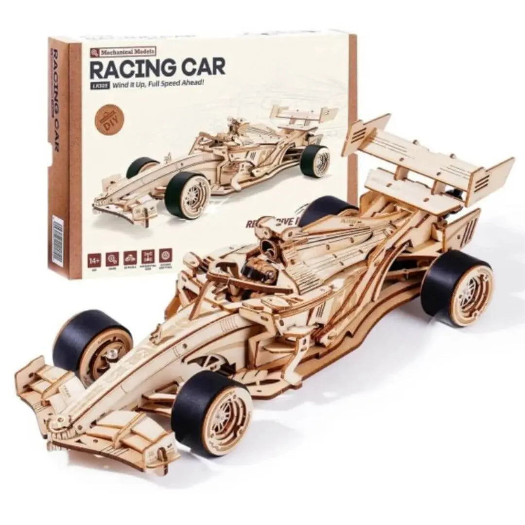 Puzzle 3D Bois Voiture de Course - SpeedRacer