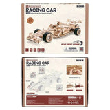 Puzzle 3D Bois Voiture de Course - SpeedRacer