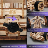 Puzzle 3D Bois Voiture de Course - SpeedRacer