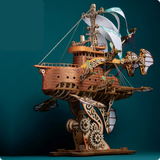 Puzzle 3D | Celestium Vaisseau Steampunk