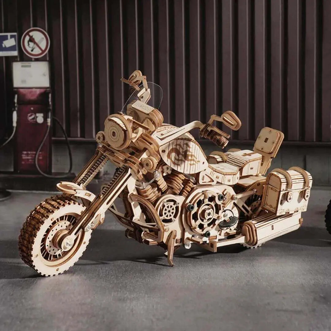 Puzzle 3D Moto en Bois Cruiser - RiderSpirit
