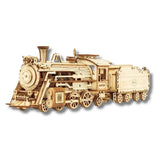 Puzzle 3D en Bois Locomotive Vintage - SteamExpress
