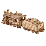 Puzzle 3D en Bois Locomotive Vintage - SteamExpress