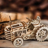 Puzzle 3D en Bois Tracteur Mécanique - FarmGear