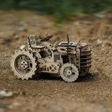 Puzzle 3D en Bois Tracteur Mécanique - FarmGear