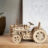 Puzzle 3D en Bois Tracteur Mécanique - FarmGear