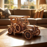 Puzzle 3D en Bois Voiture Rétro - VintageCruise