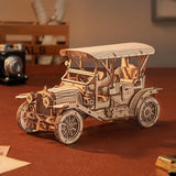 Puzzle 3D en Bois Voiture Rétro - VintageCruise
