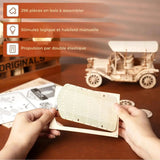 Puzzle 3D en Bois Voiture Rétro - VintageCruise