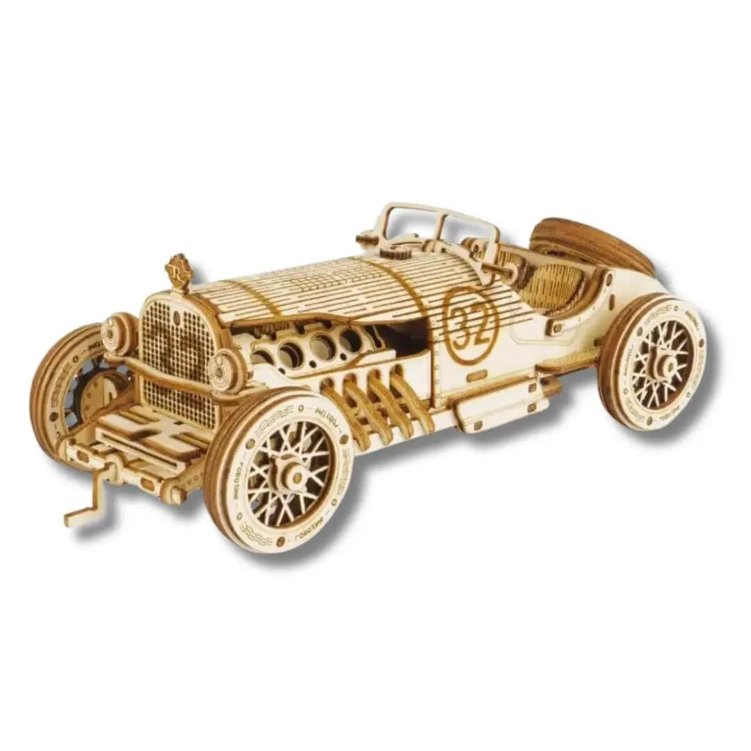 Puzzle 3D en Bois Voiture de Grand Prix - SpeedLegends