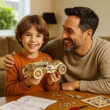 Puzzle 3D en Bois Voiture de Grand Prix - SpeedLegends