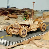 Puzzle 3D en Bois Voiture de Grand Prix - SpeedLegends