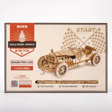 Puzzle 3D en Bois Voiture de Grand Prix - SpeedLegends
