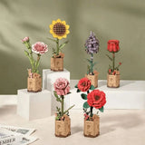 Puzzle 3D fleurs en bois - FloriCraft